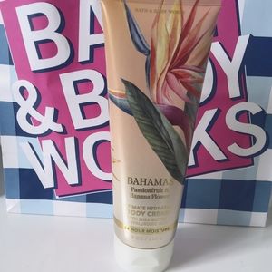 SOLD!! Bath & Body Works Bahamas Passionfruit Banana Flower 24 Hr Body Cream